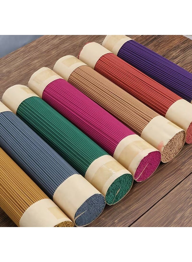 أعواد بخور | خشب الصندل، العود، البخور، الياسمين، الخزامى، المريمية، الورد | معطر منزلي. مناسب لليوغا، التأمل، الاسترخاء، والاحتفالات. 450-500 عود (أعواد - ورد) - Image 5